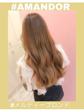 アマンドール(Aman D'or) DollyでGirlyはいかがですか？メルティーブロンド