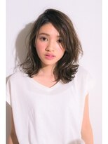 ヘアリゾートエーアイ 高田馬場店(hair resort Ai) モテ髪ミディアムヘア【Ai高田馬場店】