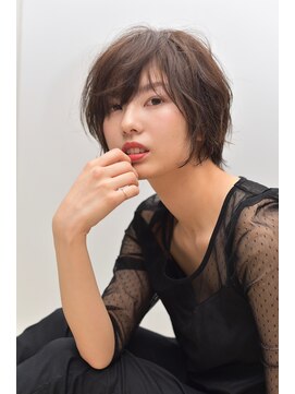 ランプヘアーデザイン(LAMP HAIR DESIGN) 「中山啓祐」ひし形シルエットショートボブ