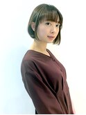 艶々大人なボブ