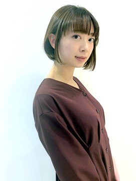 ヘアー ドレッサー パワードール(Hair Dresser) 艶々大人なボブ