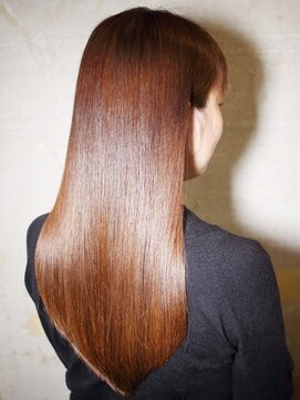 ウェイク ヘアー メイク(wake hair make) 大人かわいい☆髪質改善艶感ナチュラルストレート×透明感カラー