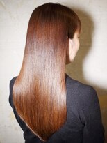 ウェイク ヘアー メイク(wake hair make) 大人かわいい☆髪質改善艶感ナチュラルストレート×透明感カラー