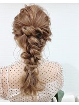 グランルッソ 岡山駅前(GRAN LUSSO)&nbsp;後れ毛と編み下ろし♪