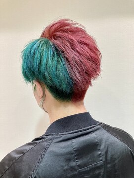 ヘアーアンドメイク アンジュ 中野店(Hair&Make ange) ツートーンカラー