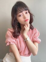 ワンス(Once)&nbsp;once エアリーミディ ひし形シルエット デジタルパーマ by.KOHEI