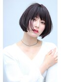 丸みボブ