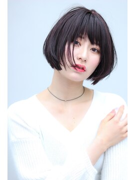 ミリオン美容室 丸みボブ