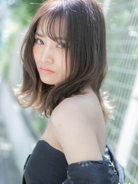 ローマ ギンザ(ROMA Ginza) 【ROMA銀座】抜け感/暗髪アッシュグレイ/巻き髪風デジタルパーマ