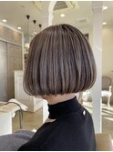 白髪ぼかしでハイトーン透明感カラー