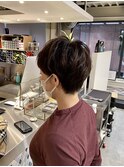 【坂平枝理加】コンパクトショートパーマ
