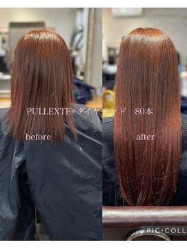 ルフレ 新宿本店2nd(Reflet) お客様カタログ＃新宿髪質改善ブリーチハイトーンエクステ韓国