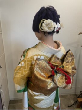 ロダ ヘアー(RODA hair) 2023成人式ヘアセット（ショートスタイル ）