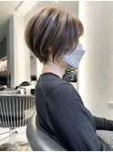 【斉藤 航人】ショコラアッシュ×ショート×似合わせ前髪カット