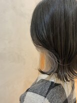 アールヘア(ar hair) インナーカラー◯グレーホワイト