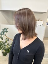 ジルブラン(JIL BLAN)&nbsp;ハイライトバレイヤージュダブルカラーケアブリーチ30代40代