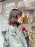 【色気ヘア】カット＋ニュアンスコスメパーマ＋髪質改善トリートメント¥17400