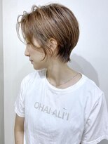 モリオ フロム ロンドン 成増店&nbsp;【morio成増/ムラマツ】ショートボブ　秋冬アッシュベージュ