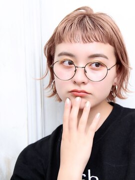 オーシャン(Ocean) [OCEAN Hair&Life藤原純] ラフスタイル/外ハネボブ/オン眉☆