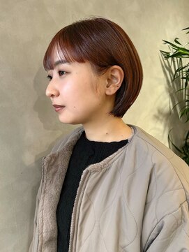 フォト イケブクロ(foto IKEBUKURO) 丸みショート/前髪カット/マッシュショート/ベージュ/池袋