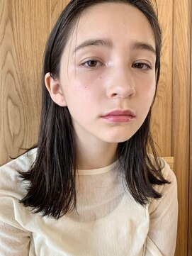 ベル 銀座5丁目店(Belle) ダークグレージュのミディアムヘア【銀座】