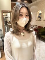 ビュートリアム265(BEAUTRIUM 265)&nbsp;◎ミディアム/くびれレイヤー/レイヤーカット/顔周りカット/銀座