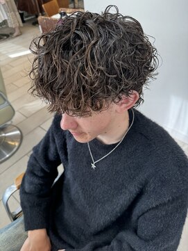 テトラ バイ ネオリーブ 横浜西口店(tetra by neolive) 横浜★波巻きスパイラルメンズパーマ