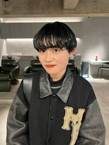 リール(rire)&nbsp;デザインカラーレイヤーカットウェットヘア夏オリーブベージュ