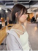 インナーカラーミルクティーベージュ