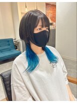 ノア(noah.)&nbsp;インナー/青/中性ウルフ