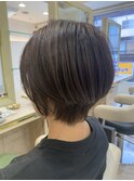 30代40代50代耳かけショートメンズライクハンサムショートカット
