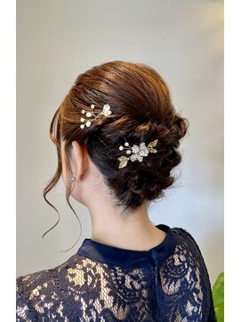 リールランテ(Rire lante) 編み込みシニヨン