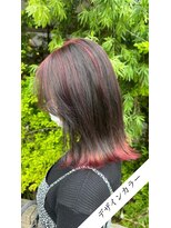 ガーデン フロム イッツ(GARDEN from IT's)&nbsp;デザインカラー　裾カラー　インナーカラー　近鉄八尾　八尾