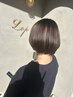 白髪ぼかしハイライト＋カラー＋髪質改善オッジオットトリートメント16000円