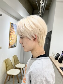 メンズペレ 渋谷(MEN'S PELE) ニュアンスパーマ/韓国マッシュ/スパイキーショート/渋谷