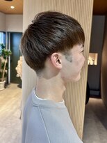 イェル(ELL.) マッシュショート爽やかツーブロック学生カット