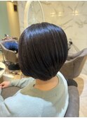 2-27 前下がりショートボブ