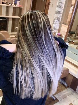 イエローコーン 金沢文庫店(YELLOW CORN) 森戸俊樹風バレイヤージュ