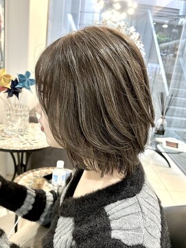 ノア(no_a) ミディアム×オリーブベージュ　20代30代40代50代