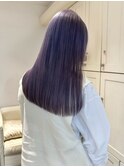 12806髪質改善ラベンダーパープル艶髪ラベンダーミルクティー