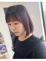 アーブル ヘアーアンドメイク(ARBRE) デザインアンブレラカラー髪質改善トリートメントボブ