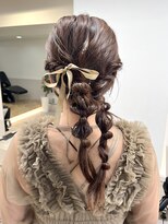 グラフ 銀座(GRAFF)&nbsp;ヘアセット/編み下ろし風ツイン