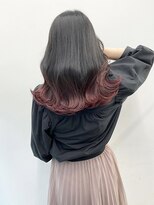 トゥルークリエイション 新越谷(True Creation)&nbsp;新越谷/艶ボルドー/プレミアムカラー/こなれハイトーン/髪質改善