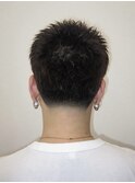 スパイキーショート×フェードカット