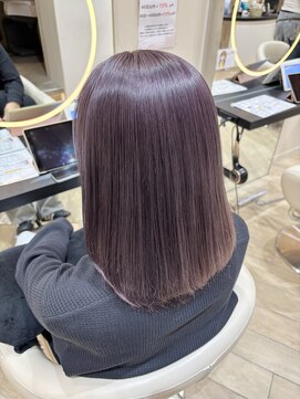 アーチバイケンジ(arch by kenje) ラベンダーカラー/ミディアムヘア/平塚美容室/ブリーチカラー