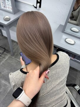 ペレ 栄店(PELE) クラゲヘアー/小顔に見せるヘア/ココアベージュ/栄