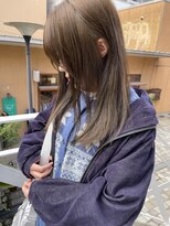 ミント(mint) 赤み抑えて、透明感オリーブグレージュ!