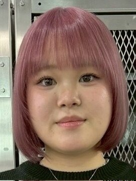 ウィコ 新宿(WICO) チェリーピンク[新宿駅/黒髪カタログ/小顔に見せるヘアー]