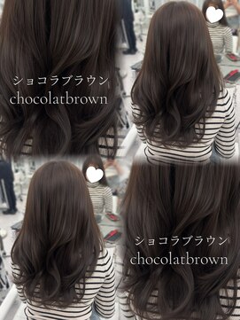 アマトウキョウスマートサロン(AMA TOKYO×Smart Salon) 韓国スタイル/ナチュラルくびれヘア_くびれ巻き_透明感カラー