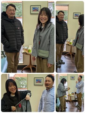 クリア 美容室 ご夫妻でご来店♪